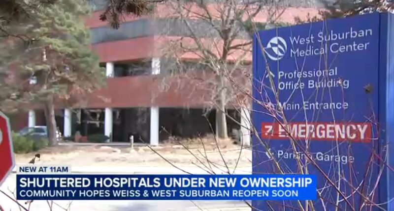 Deal reached for Weiss and West Suburban hospitals, but reopening timeline remains unclear