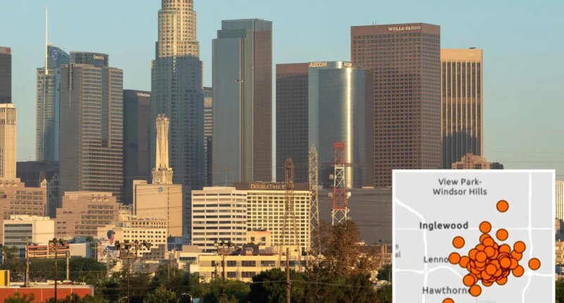 Earthquake cluster hits Los Angeles