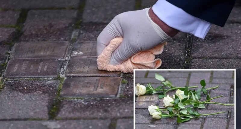 East German town bans future Holocaust memorial plaques