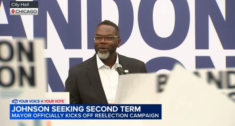 Election news: Chicago Mayor Brandon Johnson says he will run for reelection, hosts event at DuSable Black History Museum