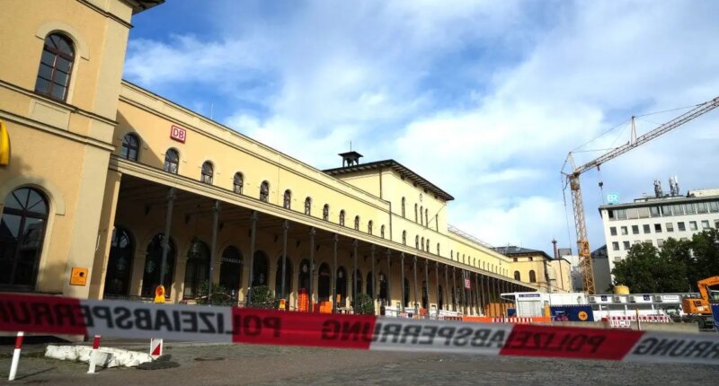 Explosion near German train station injures 2 Ukrainian citizens