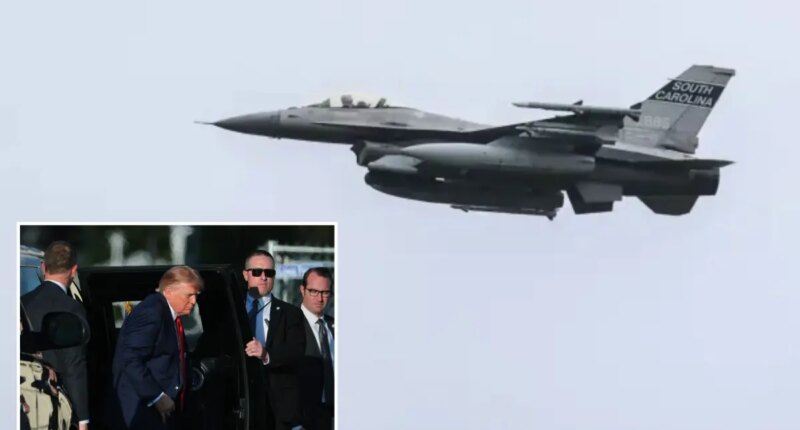 Fighter jet intercepts aircraft flying over Camp David’s restricted airspace — causing concern with Trump in town