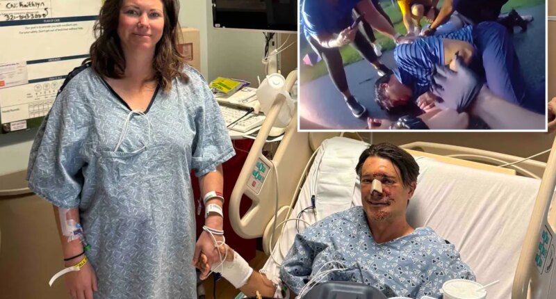 Florida couple struck by lightning while walking hand in hand, hail Good Samaritan hikers for saving their lives