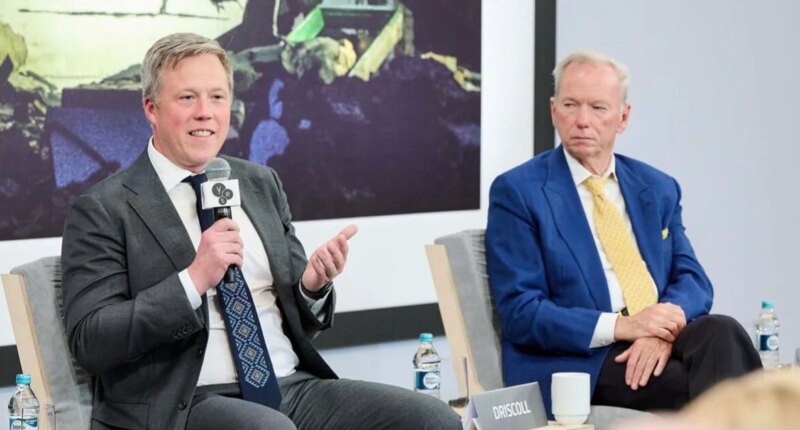 Former Army Secretary Driscoll praises Ukraine's warfare innovation in Kyiv during 1st public appearance since resigning