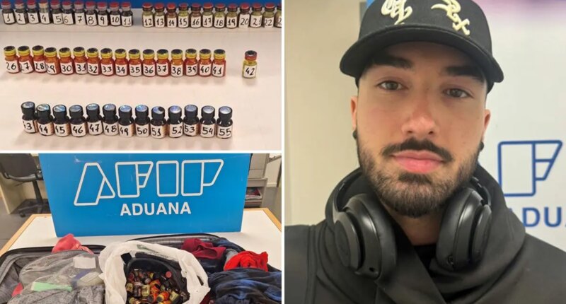 Former US whiz kid Braiden Wilson busted with stash of party drug 'poppers' in Argentina