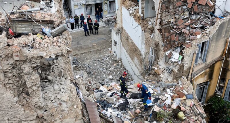 Four American tourists among 6 killed after explosion levels building near Athens’ Acropolis