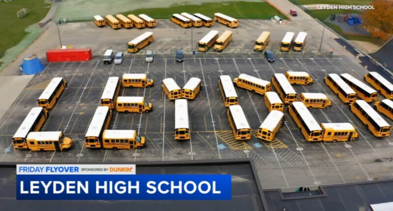 Friday Flyover: Leyden High School