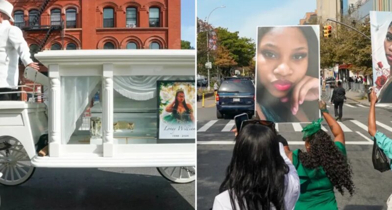 Funeral held as mom's accused killer held in Rikers