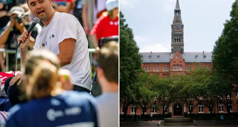 Georgetown students plan Charlie Kirk 'lookalike contest' on assassination anniversary