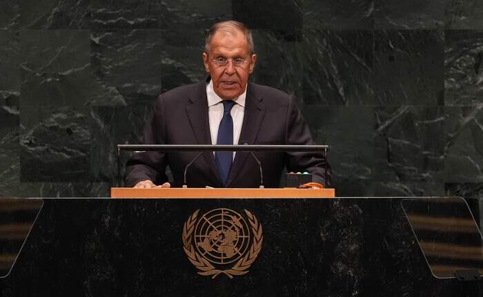 German, Russian foreign ministers have rare meeting at UN