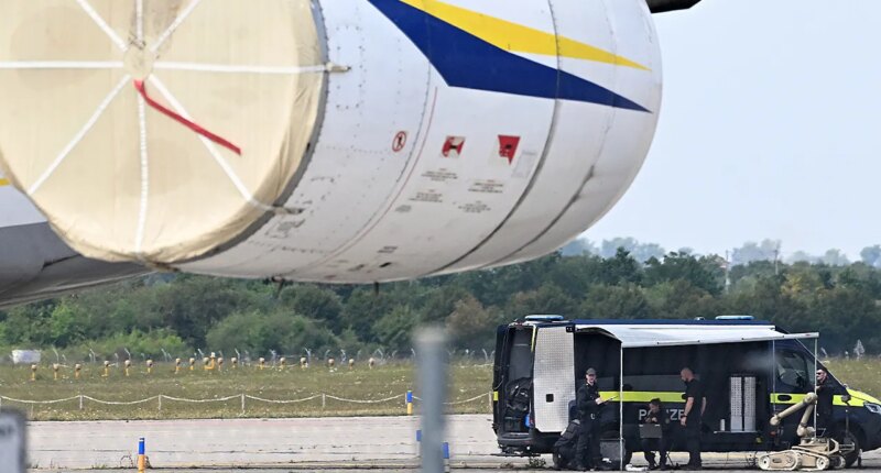 Germany blames Russia after explosive-laden drone found near Ukrainian cargo planes at major airport