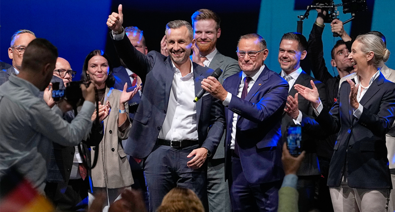 Germany’s far-right party AfD surges to historic victory in state election