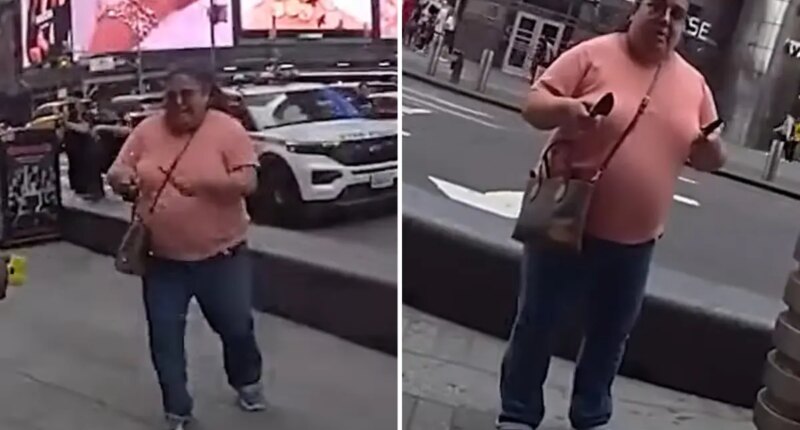 Harrowing NYPD bodycam shows moment police fatally shoot knife-wielding maniac -- as she charged at cops