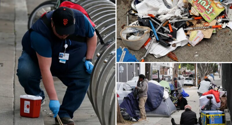 Historic Bay Area district sees droves of overdoses, 1K needles collected