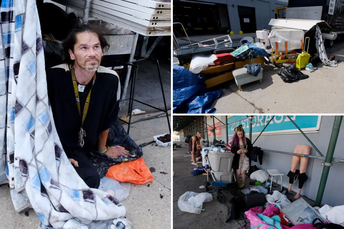 Homeless Encampment Near Intrepid Museum Returns Despite Repeated City Cleanups