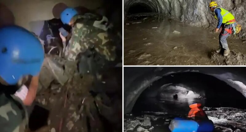 Hundreds of workers feared to be trapped in tunnels in Nepal need breathable air, clean water to survive
