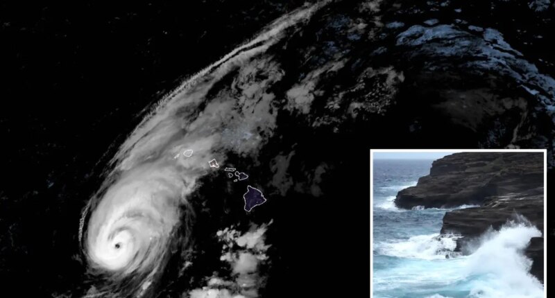 Hurricane Lowell barrels toward Hawaii — warning issued