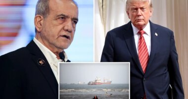 Iranian president says country 'won't surrender' as he accuses US of targeting civilians