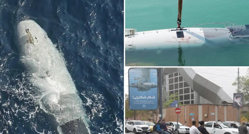 Iranians looking to use captured US Navy drone sub as blueprint for their own lethal underwater weapons