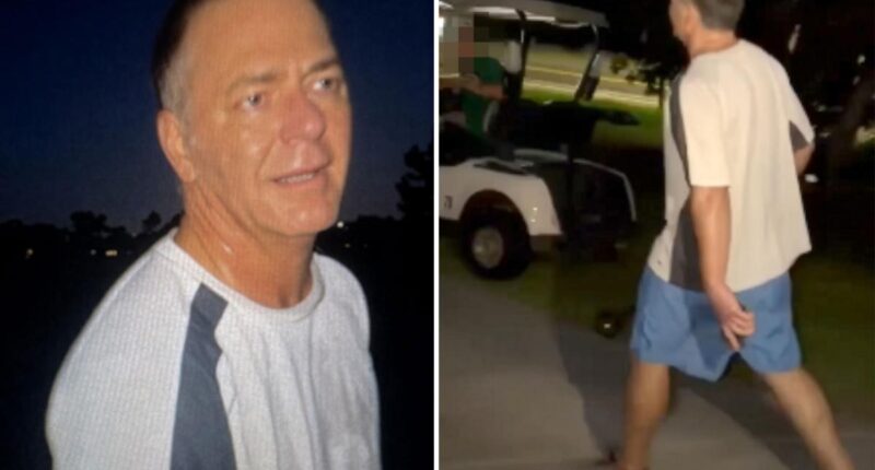 Irvine golfer is battered over the head with his own club by golf course menace