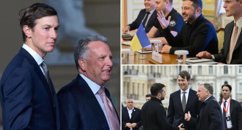 Kushner, Witkoff 'really feel good' about Ukraine-Russia peace push after Zelensky huddle