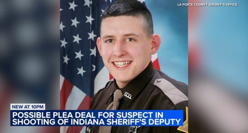 La Porte Co. Deputy Jon Samuelson family, police union criticize Sharod Grafton plea agreement in Michigan City hospital shooting
