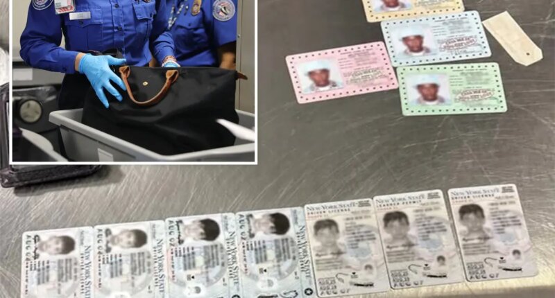 LaGuardia Airport's TSA X-ray reveals illegal stash concealed beside passenger's Xbox