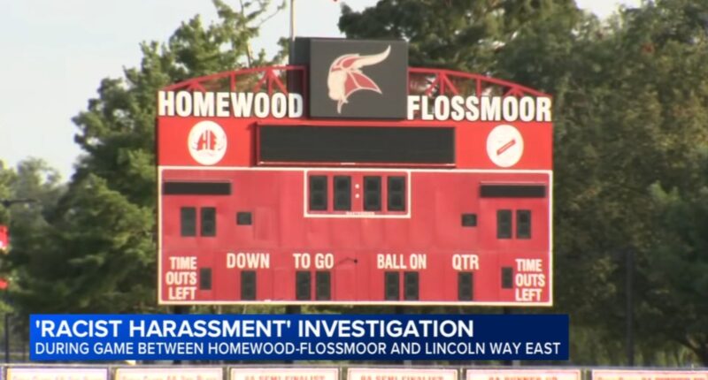 Lincoln-Way East High School students involved in 'racist harassment' against Homewood-Flossmoor HS students at football game