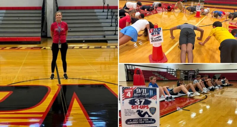 Long Island phys ed teacher creates workout challenge honoring 9/11 heroes