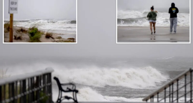 Long Island swimmer vanishes in ocean off Fire Island during deadly nor'easter as officials launch search