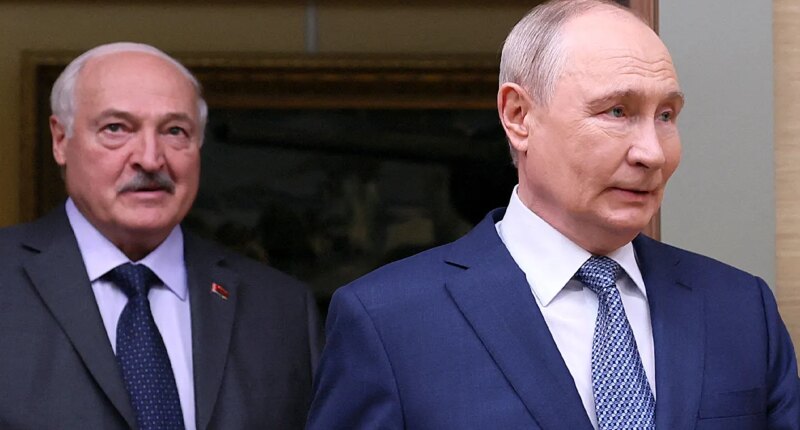Lukashenko reveals bizarre argument he and Putin have over who is the ‘bigger dictator’