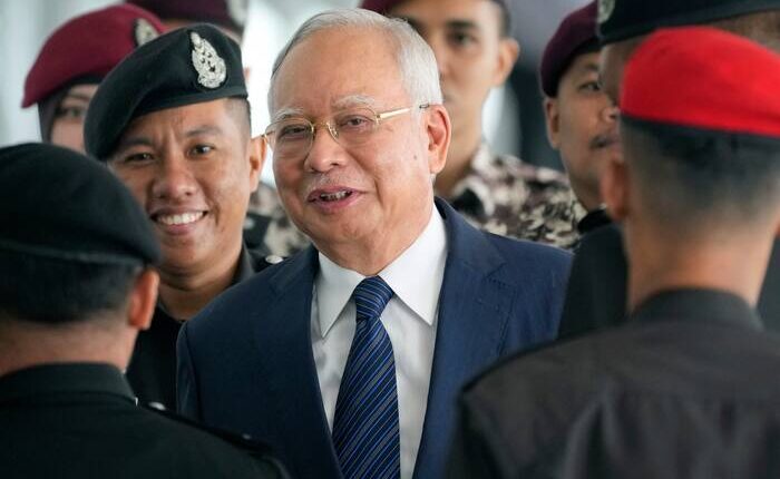 Malaysia's king allows former leader Najib to serve rest of his graft sentence under house arrest