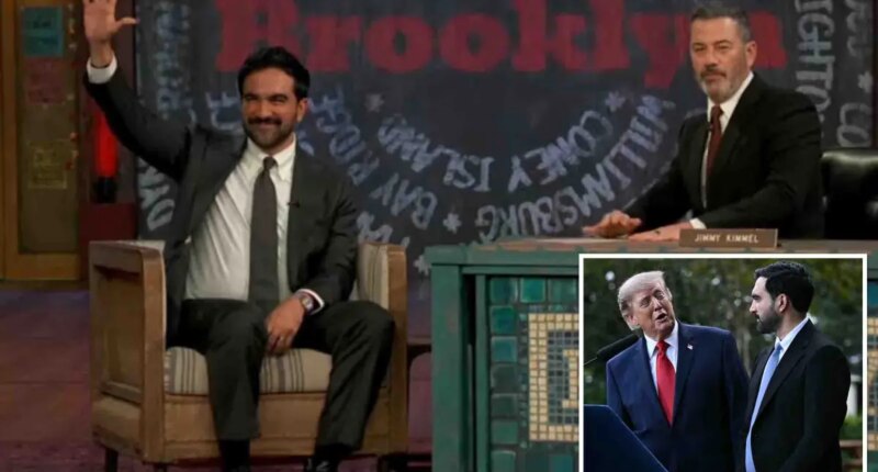 Mamdani reveals the secret to his chummy relationship with Trump during 'Jimmy Kimmel Live!' NYC broadcast