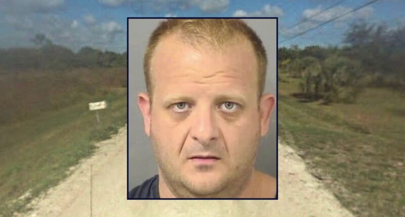 Brian Canarelli inset against a residential road in Florida.