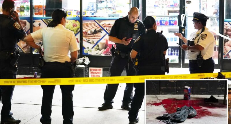 Man slashed in neck in NYC street after dispute