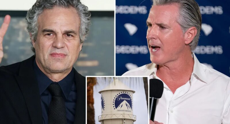 Mark Ruffalo rips Gavin Newsom after Paramount settlement reached