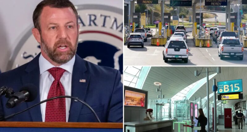 Markwayne Mullin says DHS rolling out border biometric scans 'as fast as we can' after 9/11 security warnings