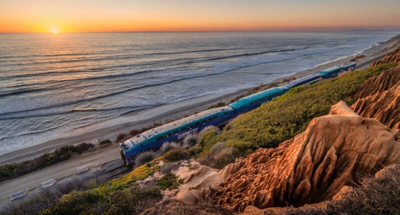 Metrolink Pacific Surfliner railroad in San Clemente closes as intense weather crashes coast