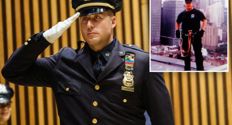 NYPD legacy cop promoted to sergeant 25 years after detective dad, FDNY uncle died on 9/11