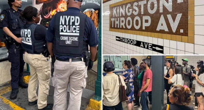 NYPD officer accidentally shoots gun on subway station, striking another cop and bystander with bullet fragments