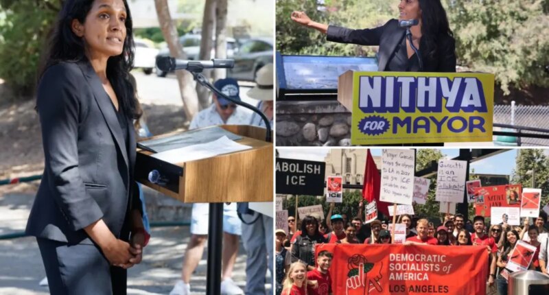 Nithya Raman slammed by LAPD union over DSA-LA agenda in mayoral race