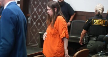 Ohio mom of 16 cradles stomach in court, pleads not guilty in severe abuse case involving own children