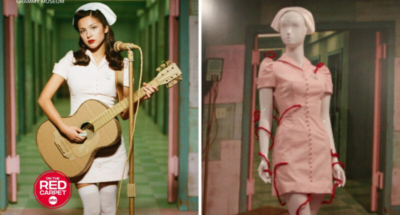 Olivia Rodrigo launches Grammy Museum exhibit based on 'the cure' music video with intimate performance