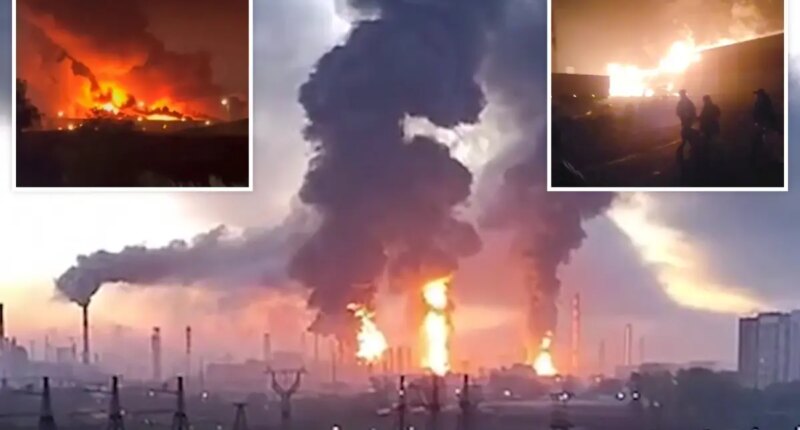 One of Ukraines largest drone strikes on Russia targets Moscow killing two