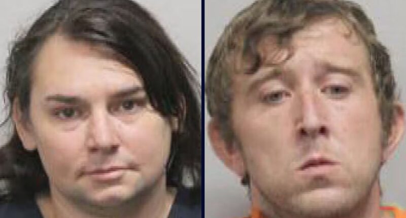 Left: Mary Cormier. Right: David Butt (Lafayette Parish Sheriff's Office).