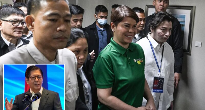 Philippines VP Sara Duterte arrested over assasination claim