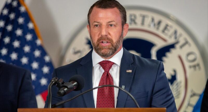Plane carrying Markwayne Mullin makes emergency landing after engine failure on Coast Guard aircraft