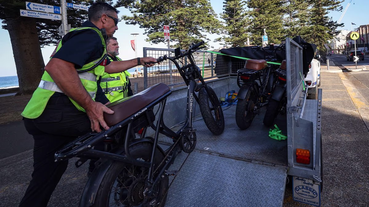 Police e-bike act divides Aussies as debate erupts over crackdown