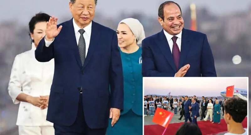 President Xi visits Egypt as China seeks deeper influence across the Middle East