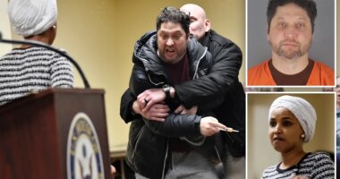 Rep. Ilhan Omar's apple cider vinegar assailant sentenced to 14 months in prison